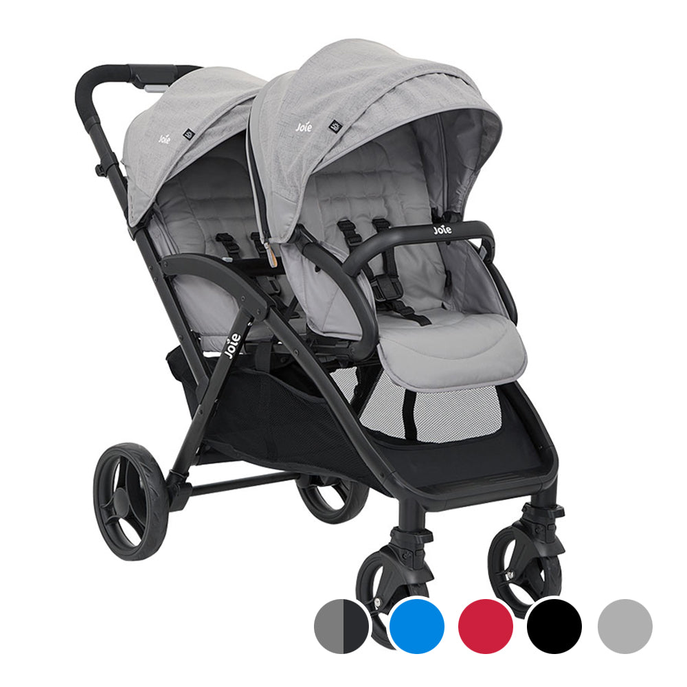 ネット限定1100円OFF レインカバー付 Joie ジョイー エヴァライトデュオ カトージ(KATOJI) 二人乗りベビーカー【レンタル|選べる5色|レインカバー付】