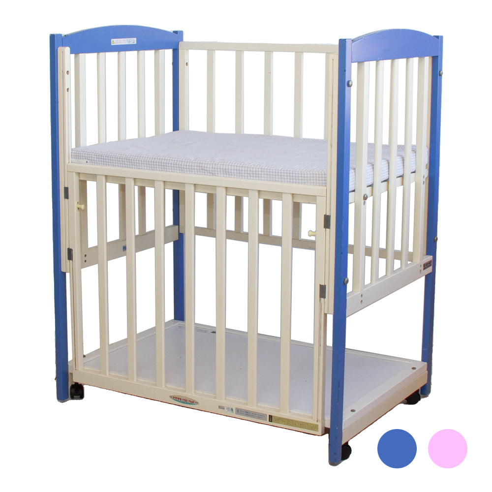 【レンタル延長】スクウェアコンパクト ヤマサキ(Yamasaki) ミニサイズベビーベッド