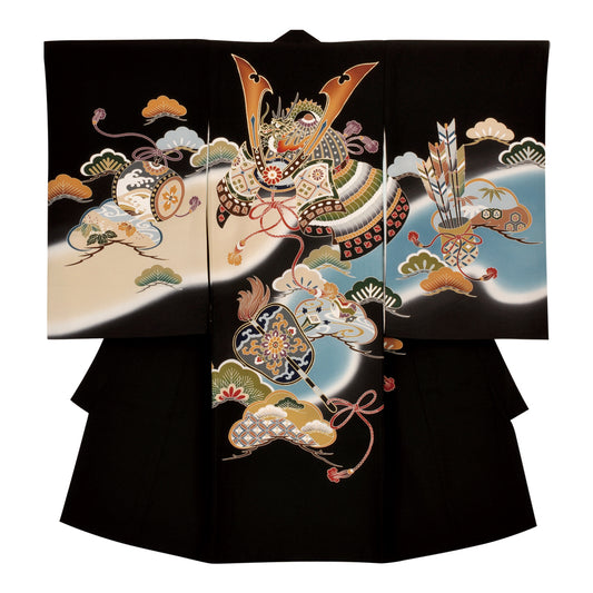 お宮参り衣装 お宮参り産着レンタル 男の子産着 正絹 28-67-2