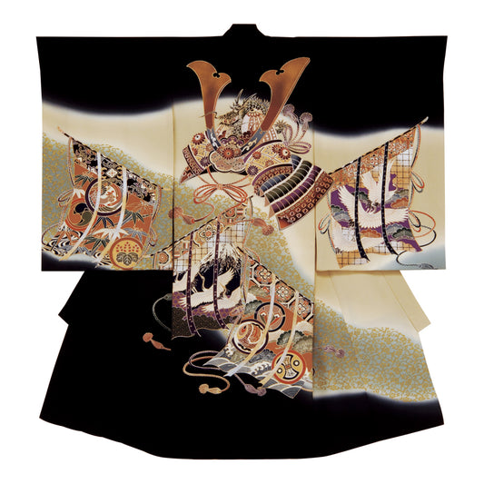 お宮参り衣装 お宮参り産着レンタル 男の子産着 正絹 28-67-4