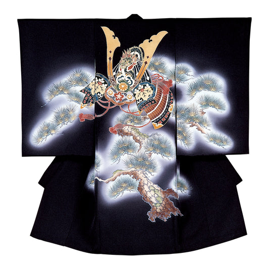 お宮参り衣装 お宮参り産着レンタル 男の子産着 正絹 28-70-5