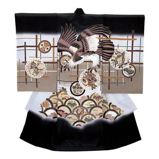 お宮参り衣装 お宮参り産着レンタル 男の子産着 正絹 28-71-3