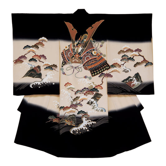 お宮参り衣装 お宮参り産着レンタル 男の子産着 正絹 28-74-1