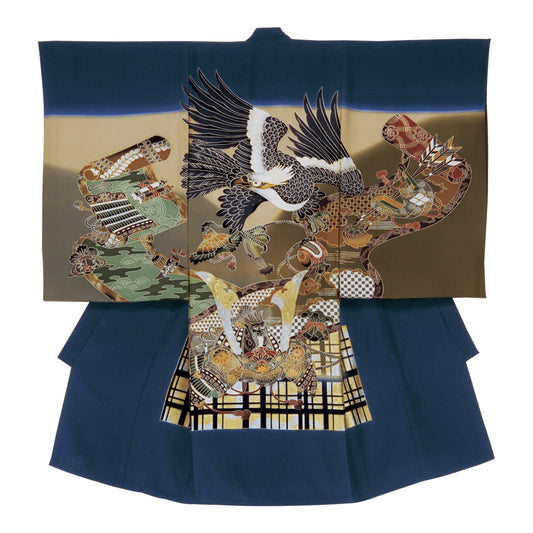 お宮参り衣装 お宮参り産着レンタル 男の子産着 正絹 28-74-2