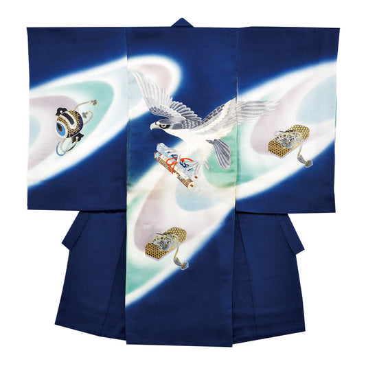 お宮参り衣装 お宮参り産着レンタル 男の子産着 正絹 28-75-3