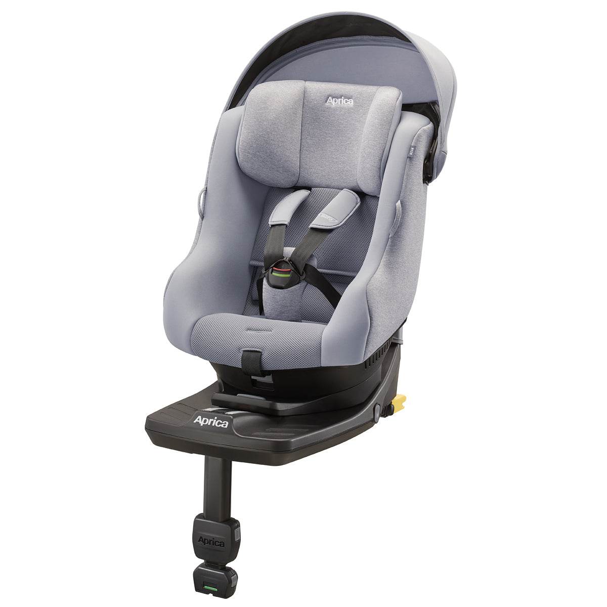 【販売品】【新生児~4歳頃まで】アップリカ クルリラプラスライトAB | ISOFIX対応 回転式チャイルドシート | 新生児から使えるチャイルドシート ネイビーNV2221674、グレーGR2221673