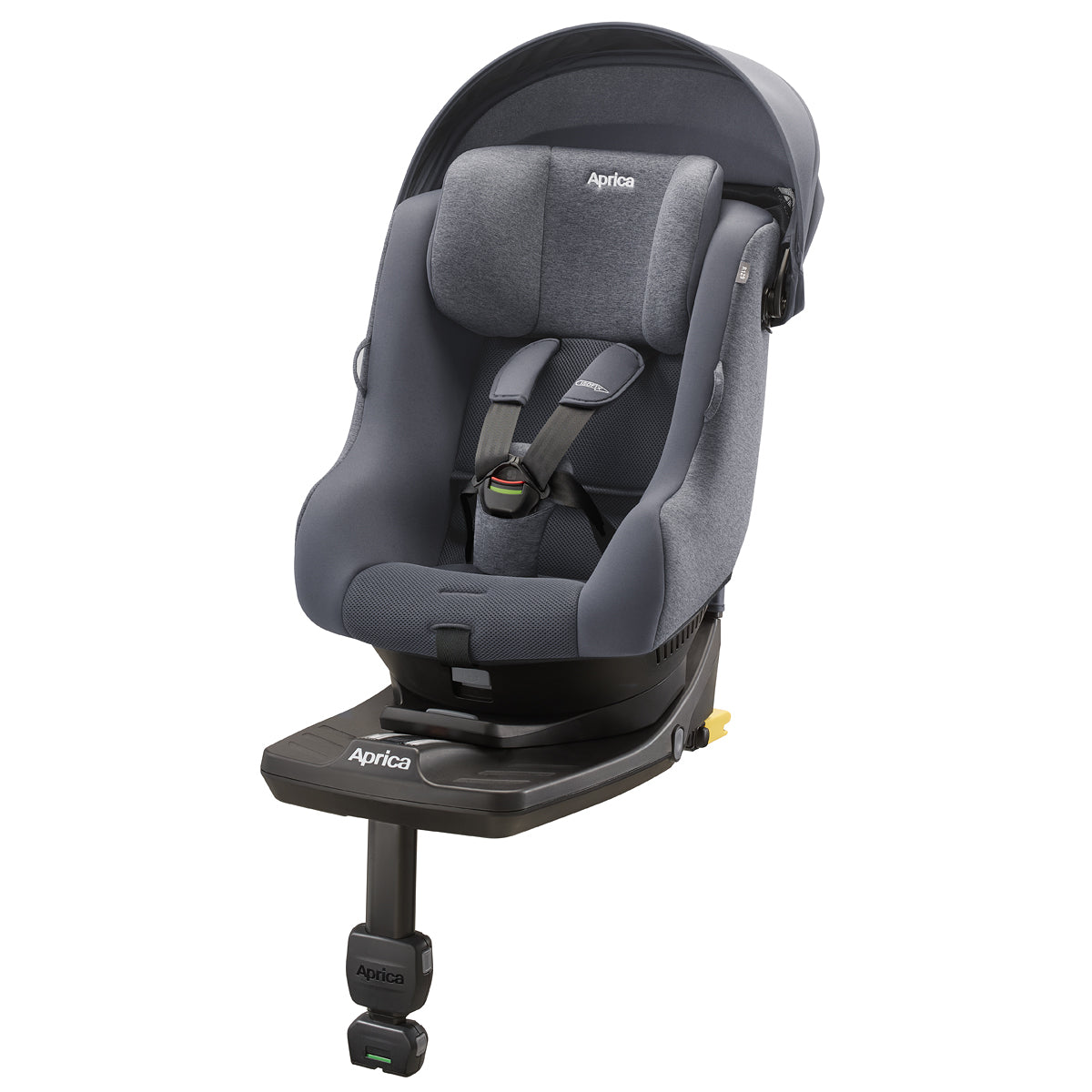 【販売品】【新生児~4歳頃まで】アップリカ クルリラプラスライトAB | ISOFIX対応 回転式チャイルドシート | 新生児から使えるチャイルドシート ネイビーNV2221674、グレーGR2221673