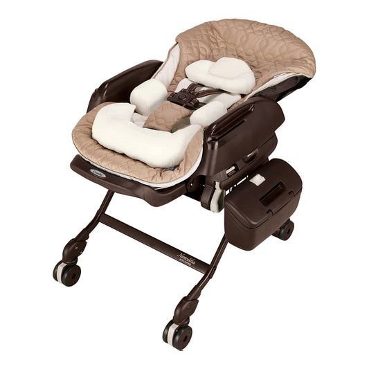 【本州往復送料無料】【期間限定2ヶ月間11000円特価!】ホワイトレーベル ネムリラ AUTO SWING ダッコプラス EG ミルクティー コンビ(Combi) 電動 ハイローチェア・ベビーラック【レンタル】