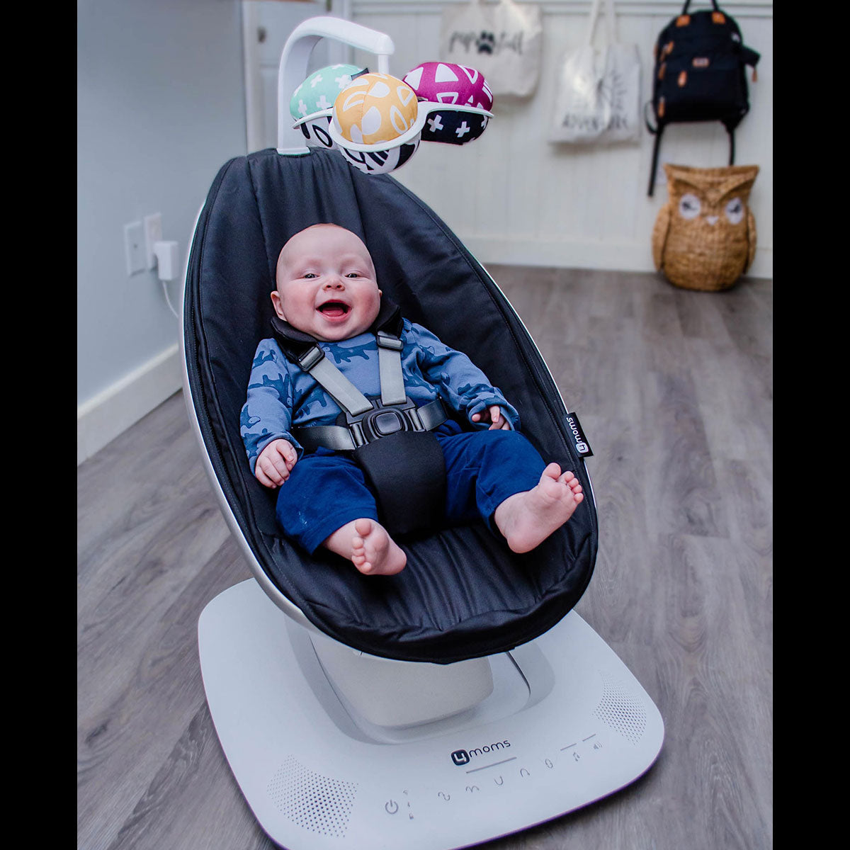 4moms フォーマムズ mamaRoo ママルー5 マルチモーションベビースイング スマートトレーディング 電動ベビーバウンサー【レンタル】
