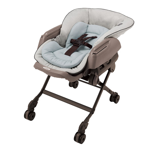 【今なら本州往復送料無料】ネムリラ AUTO SWING LM ミントグレー コンビ(Combi) 電動 ハイローチェア・ベビーラック【レンタル】