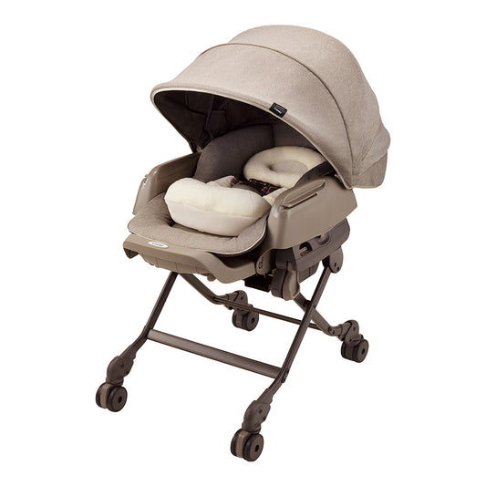 【本州往復送料無料】【2ヶ月レンタル割引中】ホワイトレーベル ネムリラ AUTO SWING BEDi おやすみドーム EG ヘーゼルベージュ コンビ(Combi) 電動 ハイローチェア・ベビーラック【レンタル】