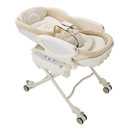 【本州往復送料無料】【2ヶ月レンタル割引中】ハイローベッド&チェア ココ・チーノ オートデラックス エレガンテ アップリカ(Aprica) 電動 ハイローチェア・ベビーラック【レンタル】