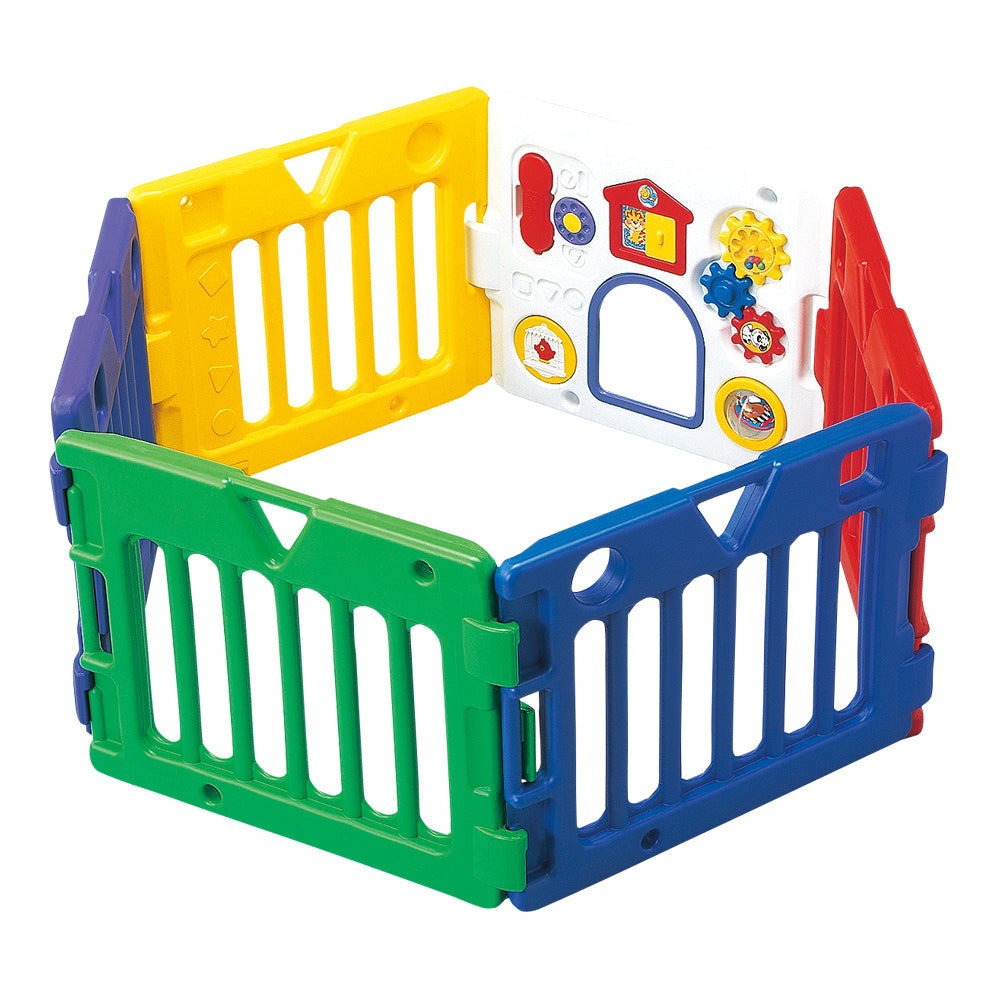 【レンタル延長】ミュージカルキッズランド 日本育児 ベビーサークル