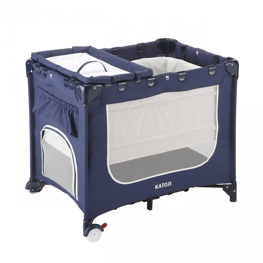 【レンタル延長】ポータブルベビーベッド カトージ(KATOJI) ベビーベッド