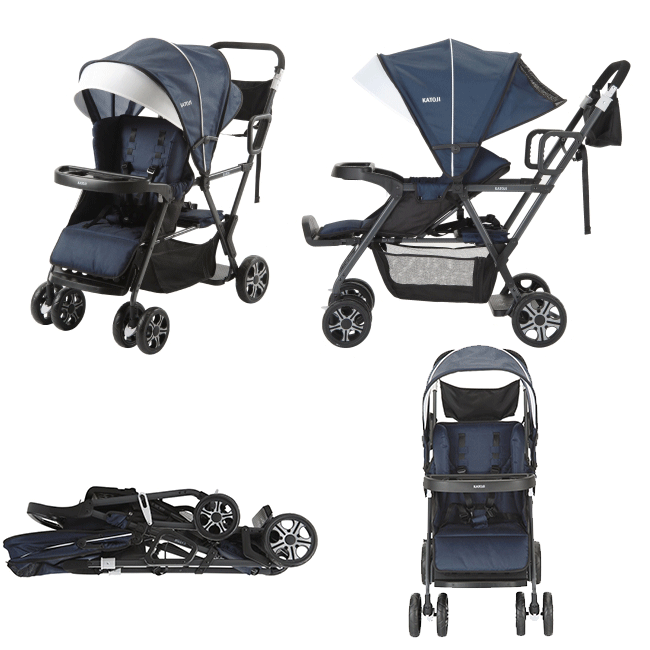 二人でゴー カトージ(KATOJI) 二人乗りベビーカー【レンタル】