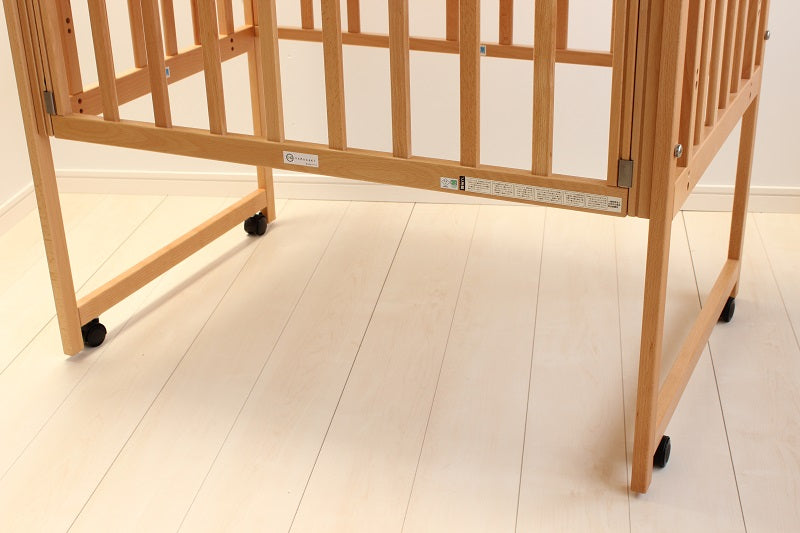 すのこハイタイプベッド小型 ヤマサキ(Yamasaki) ベビーベッド【レンタル|マット付】