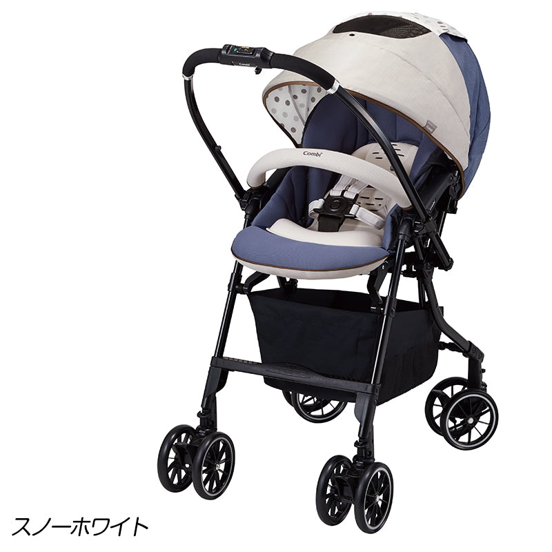 【本州往復送料無料】メチャカル ハンディ オート4キャス エッグショック HG コンビ(Combi) ホワイトレーベル ベビーカー【レンタル|選べる4色】