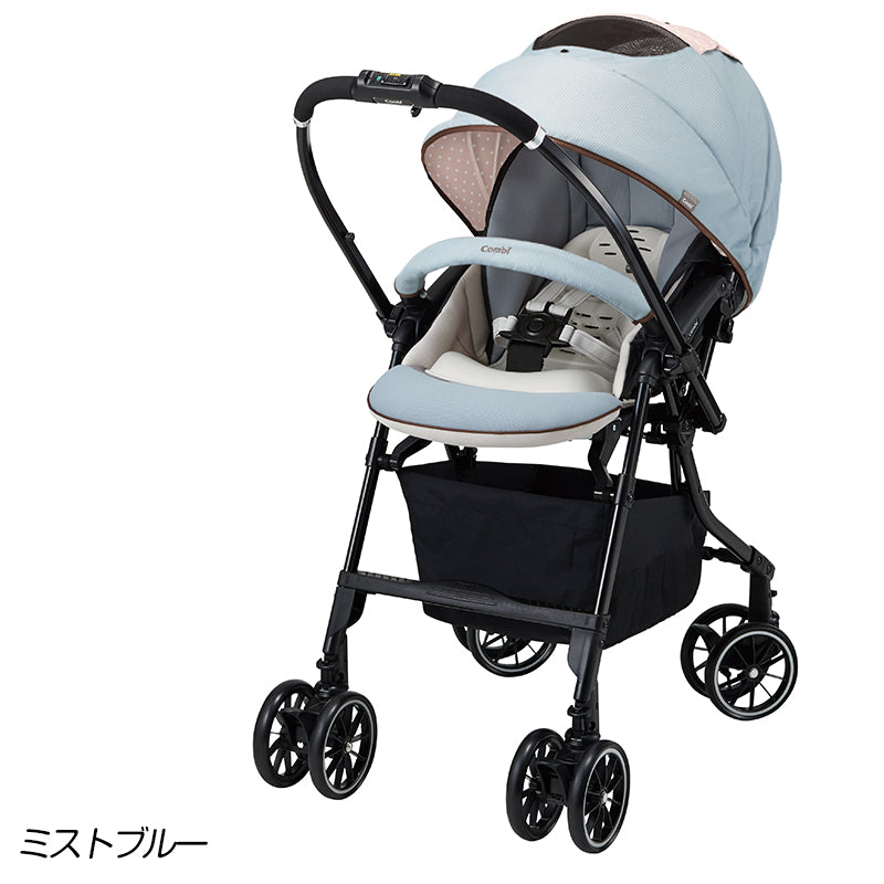 【本州往復送料無料】メチャカル ハンディ オート4キャス エッグショック HG コンビ(Combi) ホワイトレーベル ベビーカー【レンタル|選べる4色】