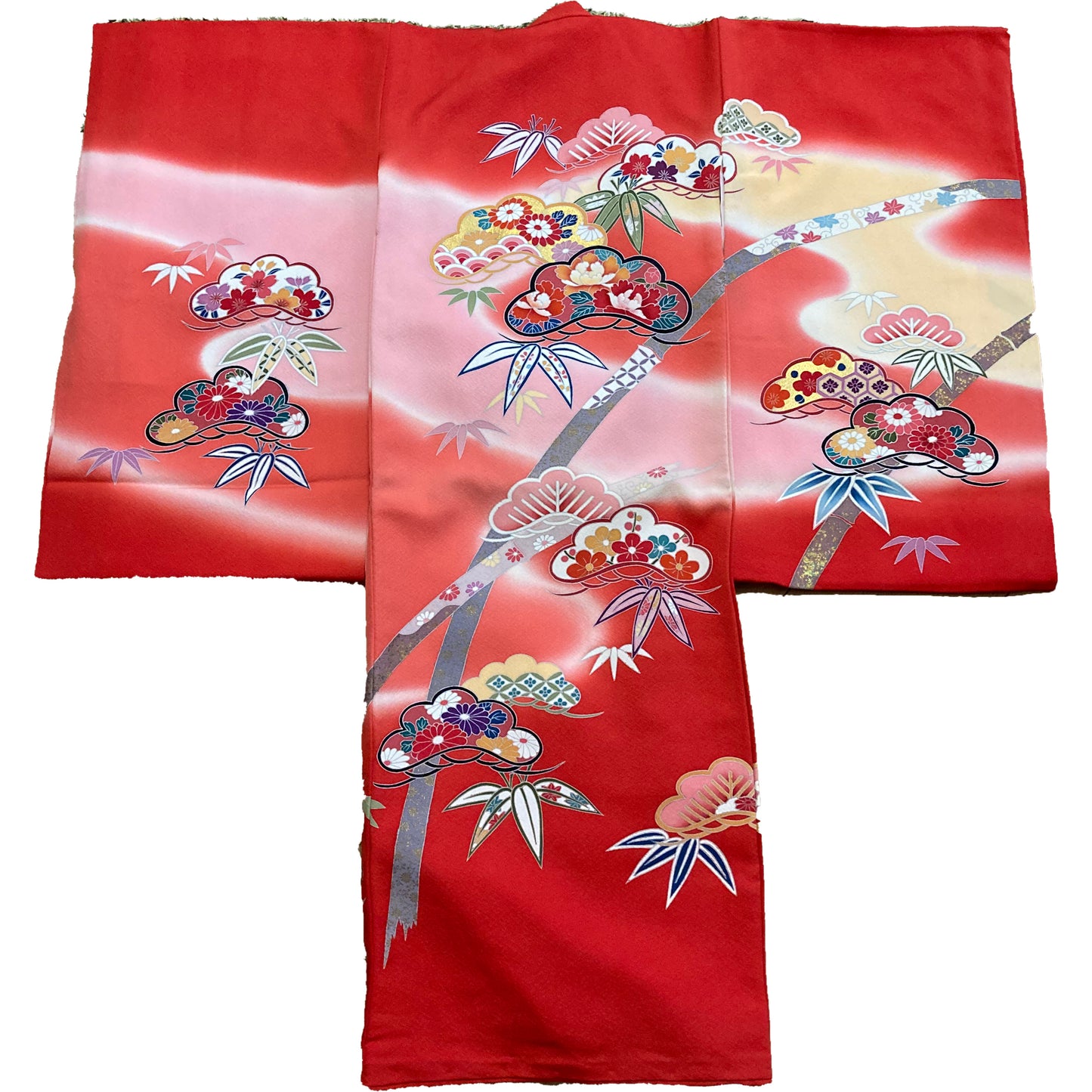 お宮参り衣装 お宮参り産着レンタル 女の子産着 正絹 28-78-6