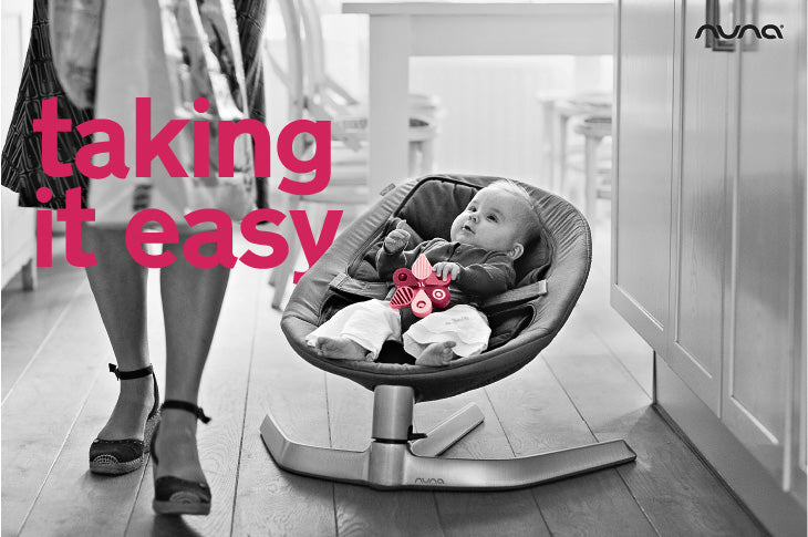 【本州往復送料無料】nuna ヌナ leaf リーフ オーガニックマット付き カトージ`(KATOJI) バウンサー【レンタル】