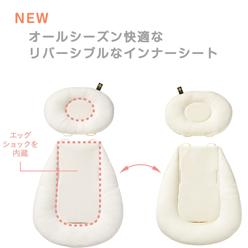 【本州往復送料無料】【1ヶ月、2ヶ月 レンタルを割引中!】ホワイトレーベル ネムリラ AUTO SWING BEDi Long スリープシェル EG ミンティブルー コンビ(Combi) 電動 ハイローチェア・ベビーラック【レンタル】