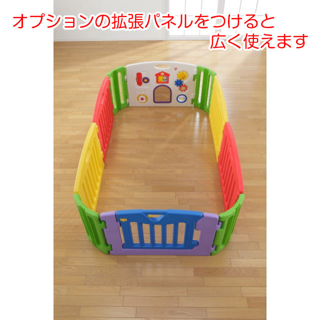 【3ヶ月レンタル割引中】ミュージカルキッズランド スクエア 日本育児 ベビーサークル【レンタル】