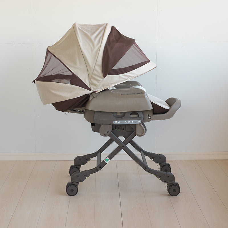 【本州往復送料無料】ネムリラ AUTOSWING BEDi おやすみドーム Grande EG シナモンホワイト コンビ(Combi) 電動 ハイローチェア・ベビーラック【レンタル】