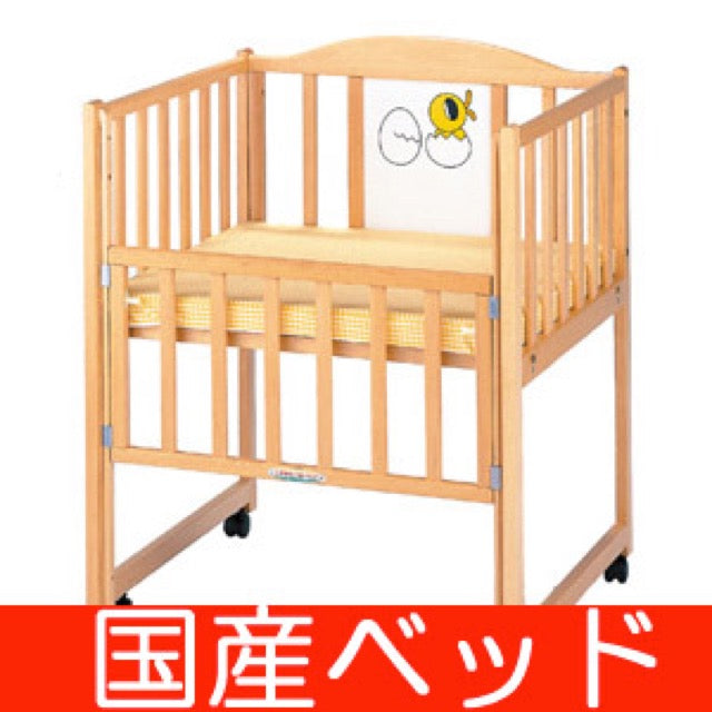 【特別期間限定レンタル】【国産 超小型 70×60cm】短期使用に最適なピヨピヨコンパクト マット付き超小型(70)【ベビー用品 ベビーベッドレンタル】