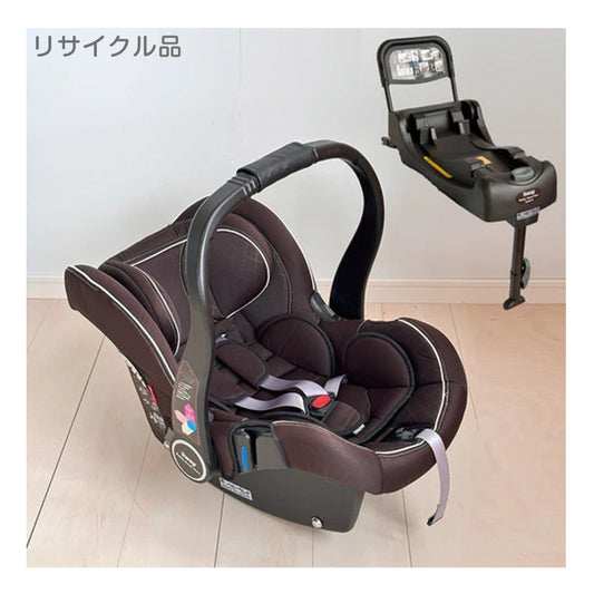【中古品】【本州送料無料】ISOFIXベビーシート　3wayベビーシートNeo　日本育児　【幌無し、接続ガイドキャップ無し】【クリーニング済み・説明書付き】