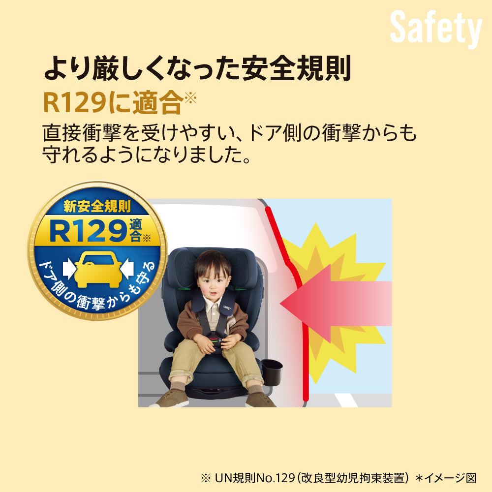 アップリカ　ISOFIX チャイルドシート リライドAB　【販売｜選べる2色】
