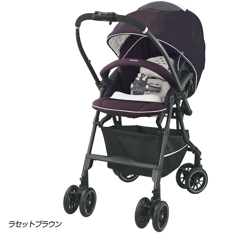 美品 combi コンビ ベビーカー メチャカルハンディ オート4キャス