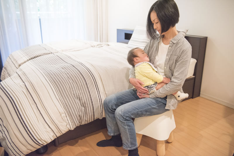 寝かしつけを助けるララコチェアー LaLaCo Chair 【ベビー用品