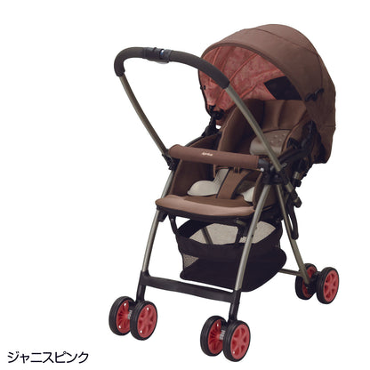 アップリカ ベビーカー 茶色水玉 本州往復送料無料 カルーンプラス 