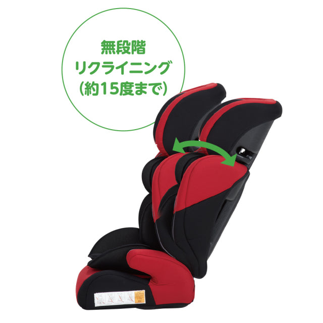 【欠品中　延長のみ受付中】日本育児 ハイバックブースターEC２　Air アイスグレー【1歳〜12歳】カーシェアリング　 タイムズ レンタカー  [ホテル届け可能]　【ベビー用品 チャイルドシートレンタル】28-46-6　【2週間以内に出荷商品】　里帰り　人気商品！