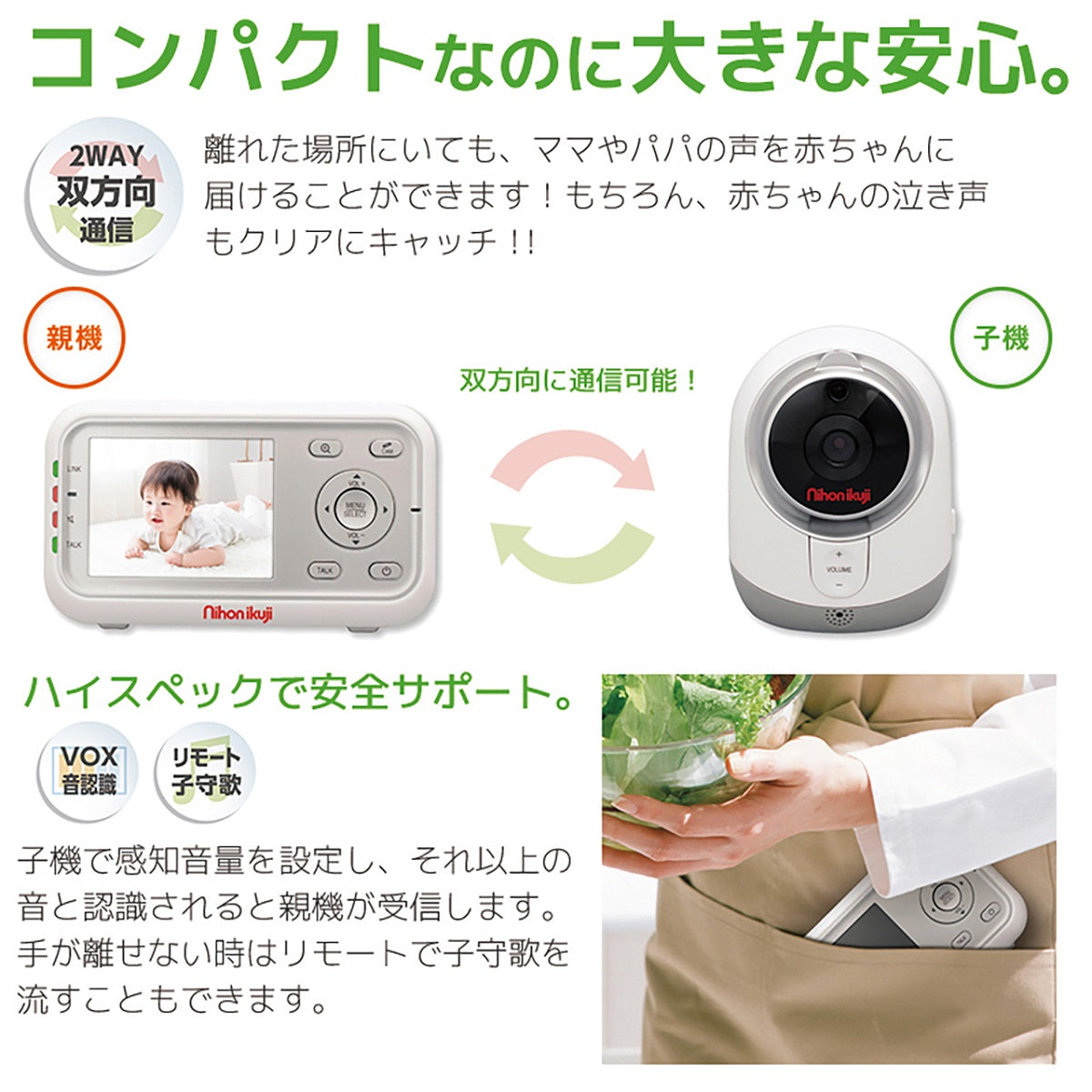 スマートビデオモニター（品）